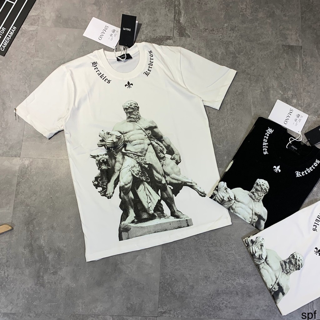 Áo Thun, Áo Phông Nam Nữ In Hình Tượng 3D Ai Cập Chất Thun Co Giãn 4C - AC97 - Xuongmaytrungkien | BigBuy360 - bigbuy360.vn