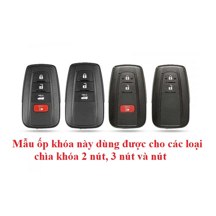 HAI (02) MẪU ỐP KHÓA TOYOTA CROSS, CAMRY MẪU MỚI NHẤT