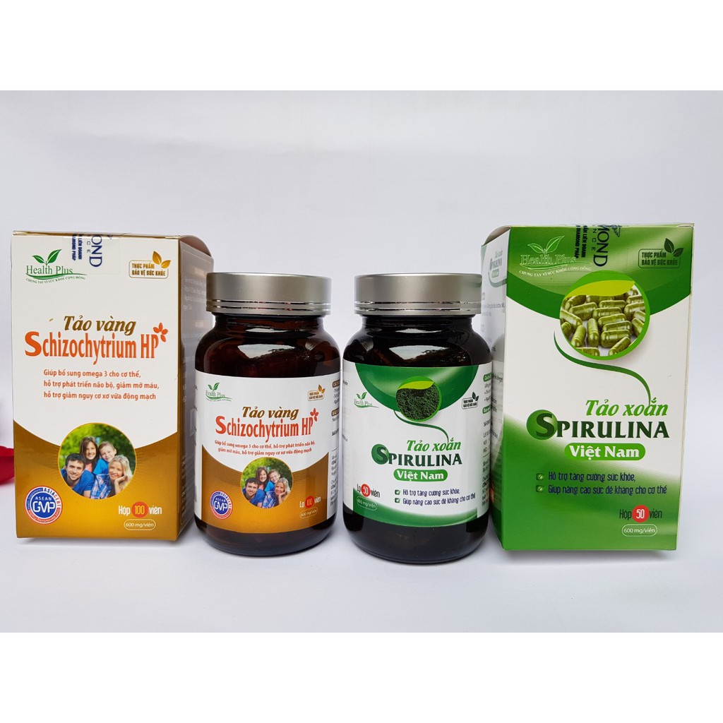 Tảo xoắn spirulina hỗ trợ tăng cường sức khỏe, nâng cao sức đề kháng, suy dinh dưỡng, viêm gan, tiểu đường HTX44