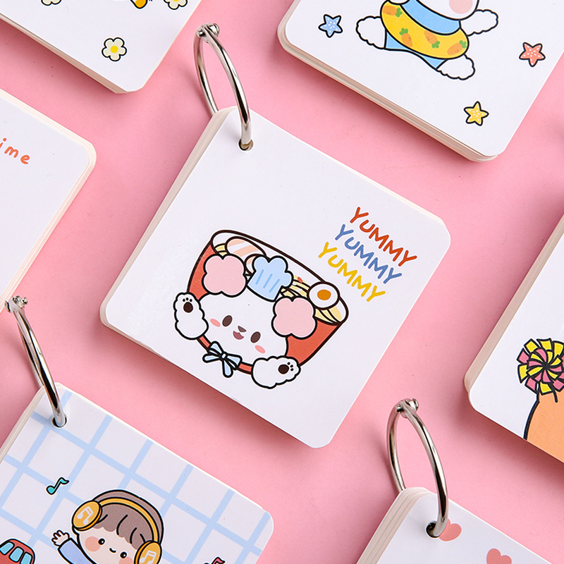 Set 80 Tờ Giấy Ghi Chú Kiểu Dáng Đơn Giản Tiện Lợi