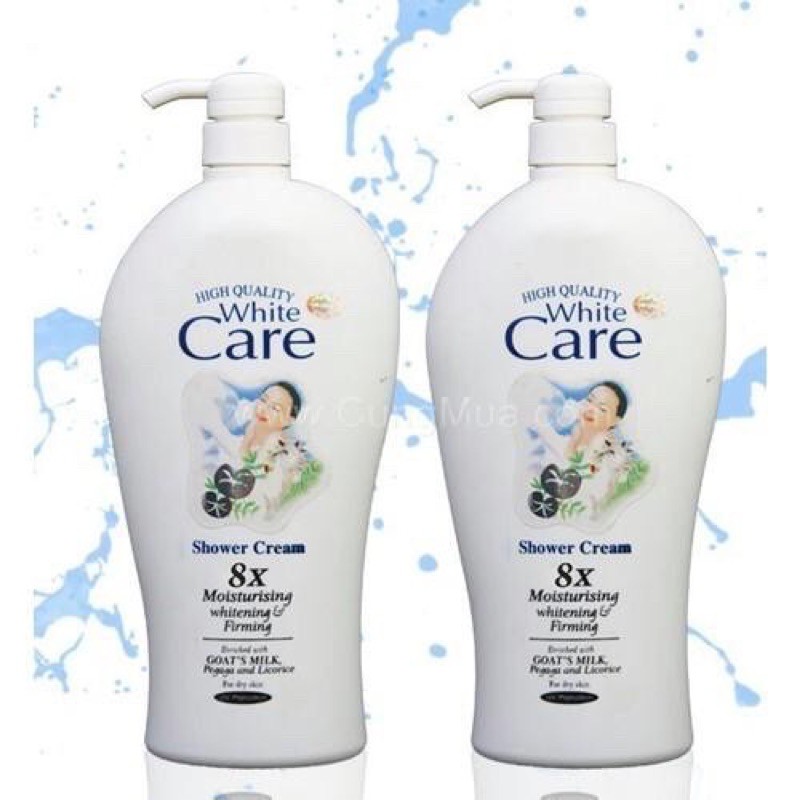 Sữa tắm dê White Care trắng mịn 1200ml – hàng Thái Lan Chính Hãng