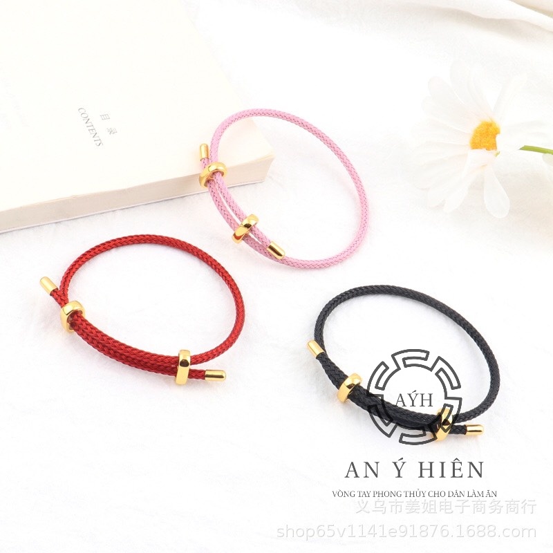 Vòng dây cước hồng HongKong cao cấp