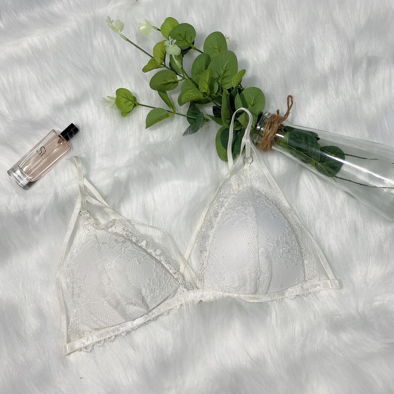 Jasmine White Bralette - Áo lót ren trắng dễ thương, thoải mái, sexy | BigBuy360 - bigbuy360.vn