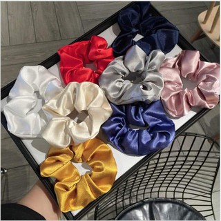 Dây Buộc Tóc Vải Thời Trang - Cột Tóc Scrunchies Phi Bóng Mới