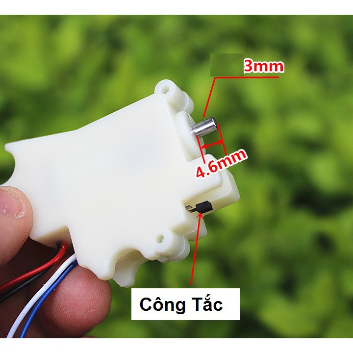 Động Cơ Giảm Tốc 3-6V 180-360RPM N20-360Động Cơ MiniGiảm Tốc Mini 3V