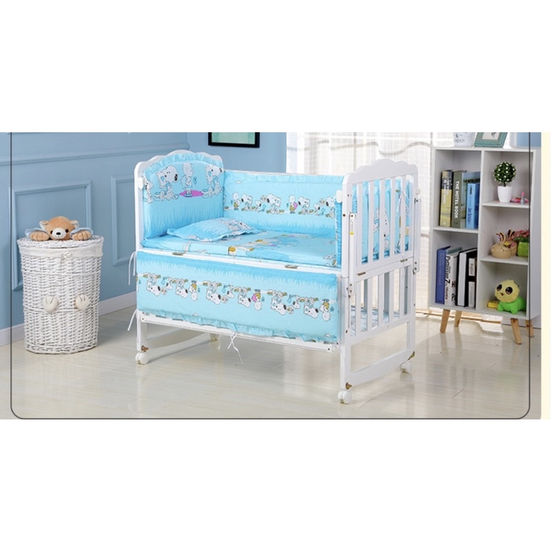Bộ quây màn gối dành cho cũi
