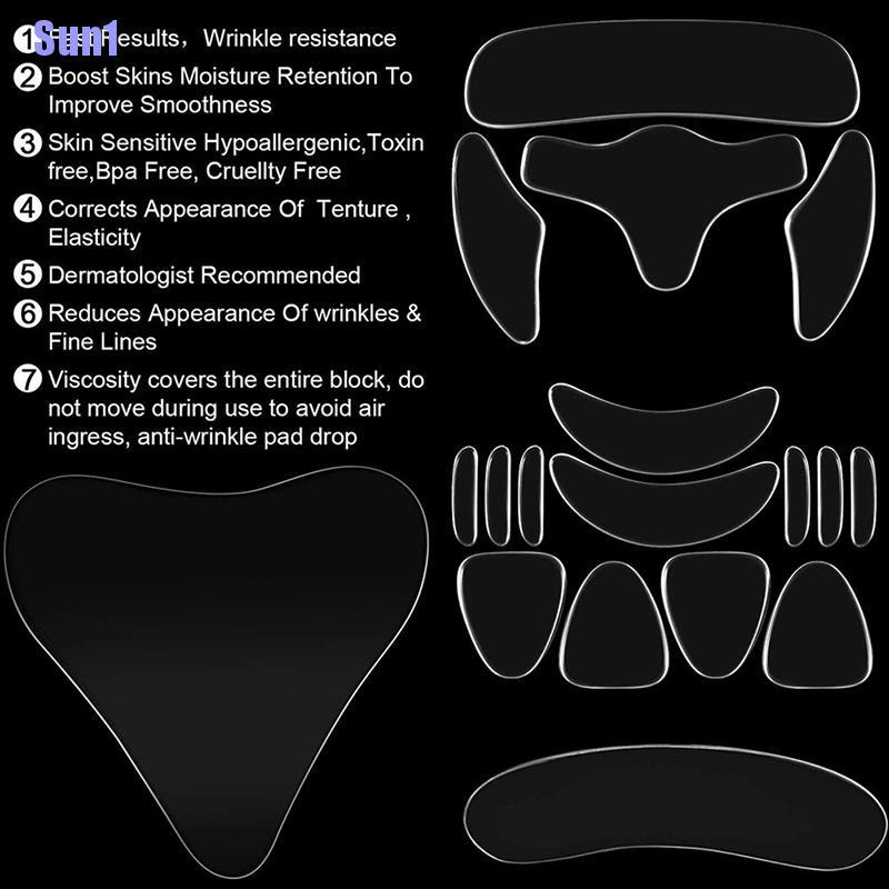 Bộ Miếng Silicone Nâng Cơ Mặt Chống Nếp Nhăn 11 / 16