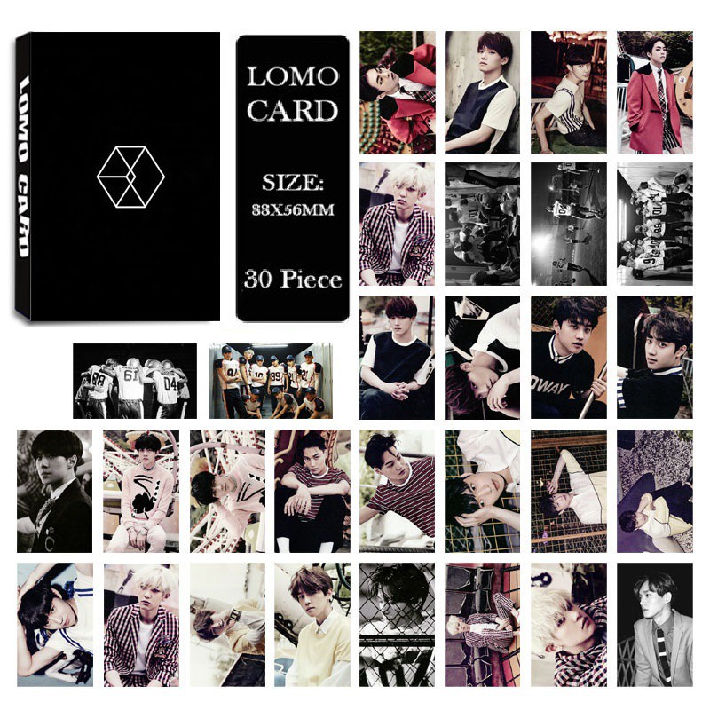 Lomo card nhóm Exo