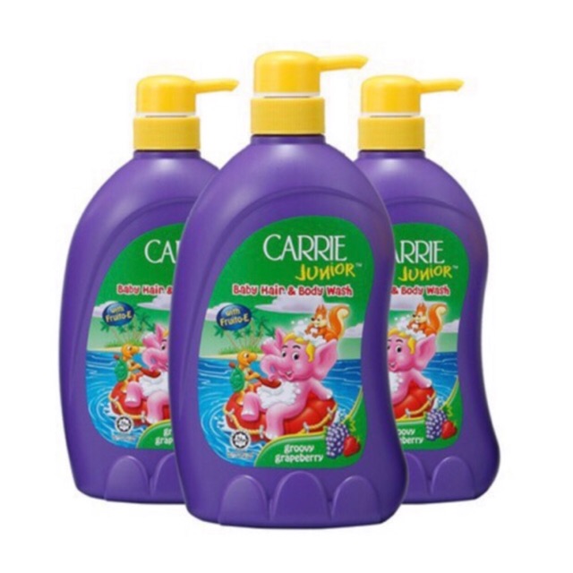 TẮM GỘI TOÀN THÂN TINH CHẤT SỮA CARRIE JUNIOR 700G