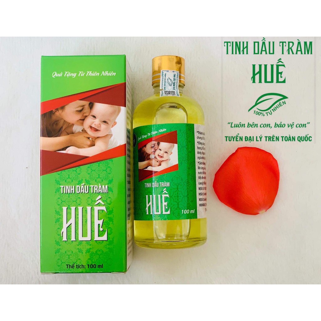 Tinh Dầu Tràm Huế 100ml - 100% Nguyên Chất Tự Nhiên