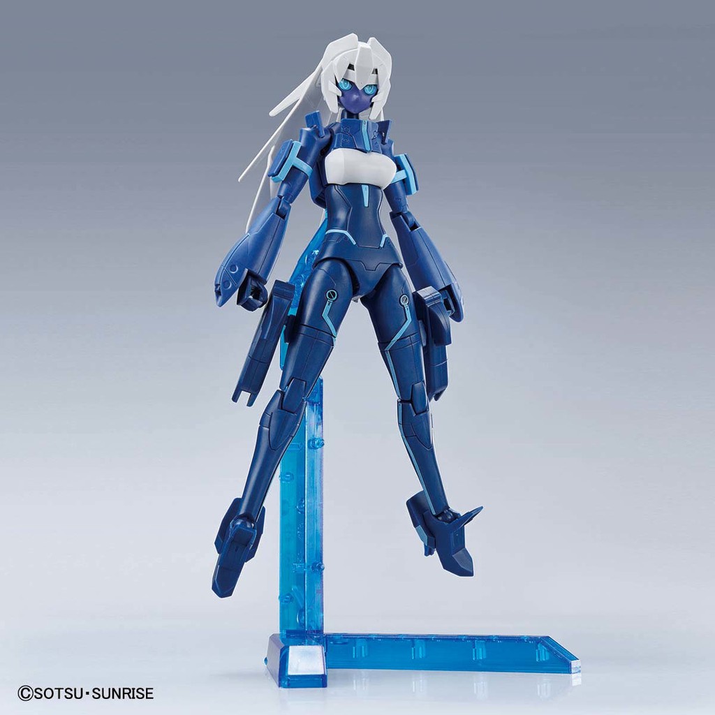 P-Bandai Mô Hình Gundam HG MOBILE DOLL MAY GUNDAM BASE LIMITED 1/144 Hgbd Build Divers Re: Rise Đồ Chơi Lắp Ráp Anime