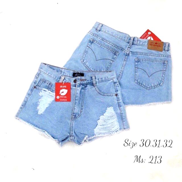 Quần short nữ size đại 30 đến 32