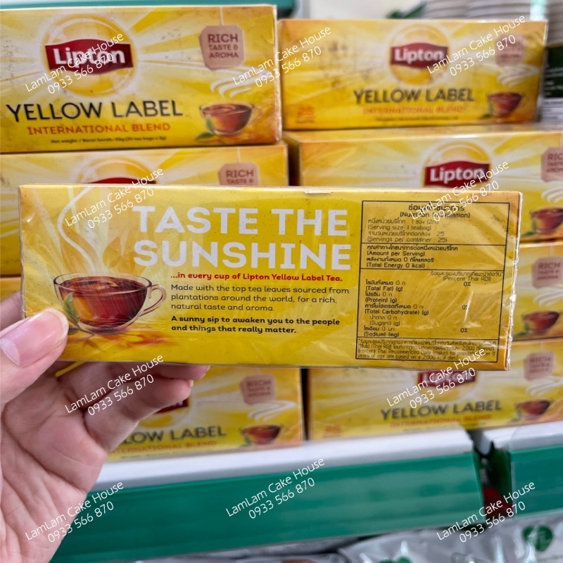 Trà Lipton túi lọc nhỏ