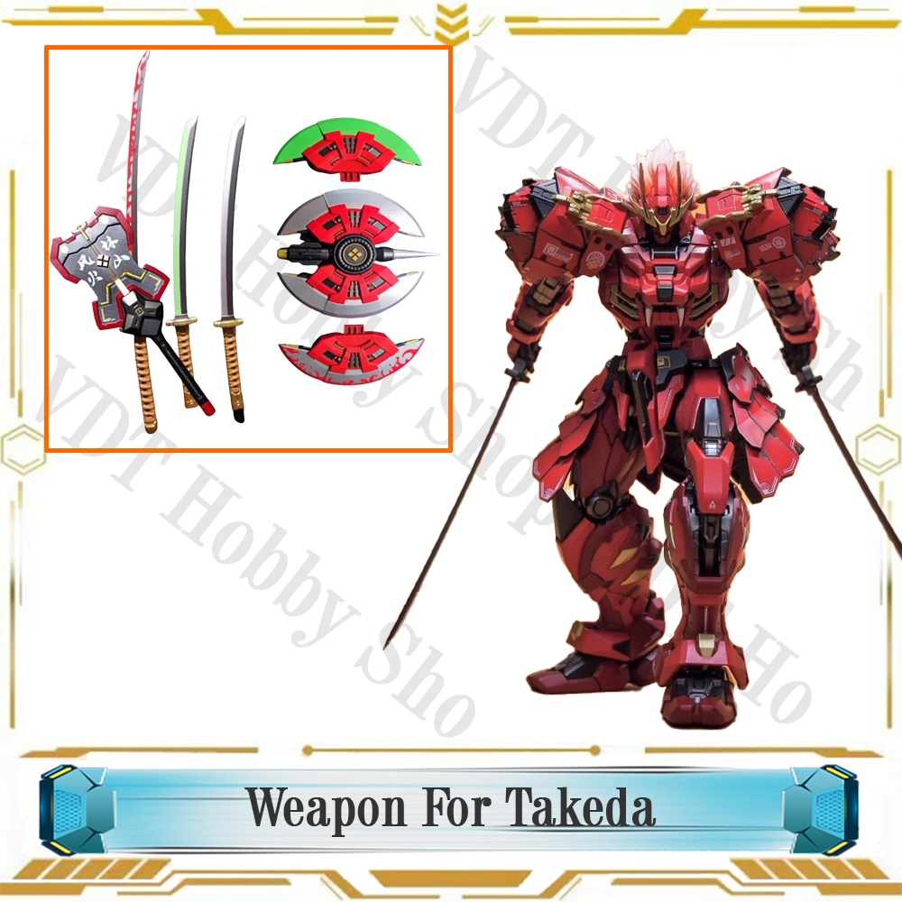 Bộ weapon cho mô hình 1/72 Takeda Moshow