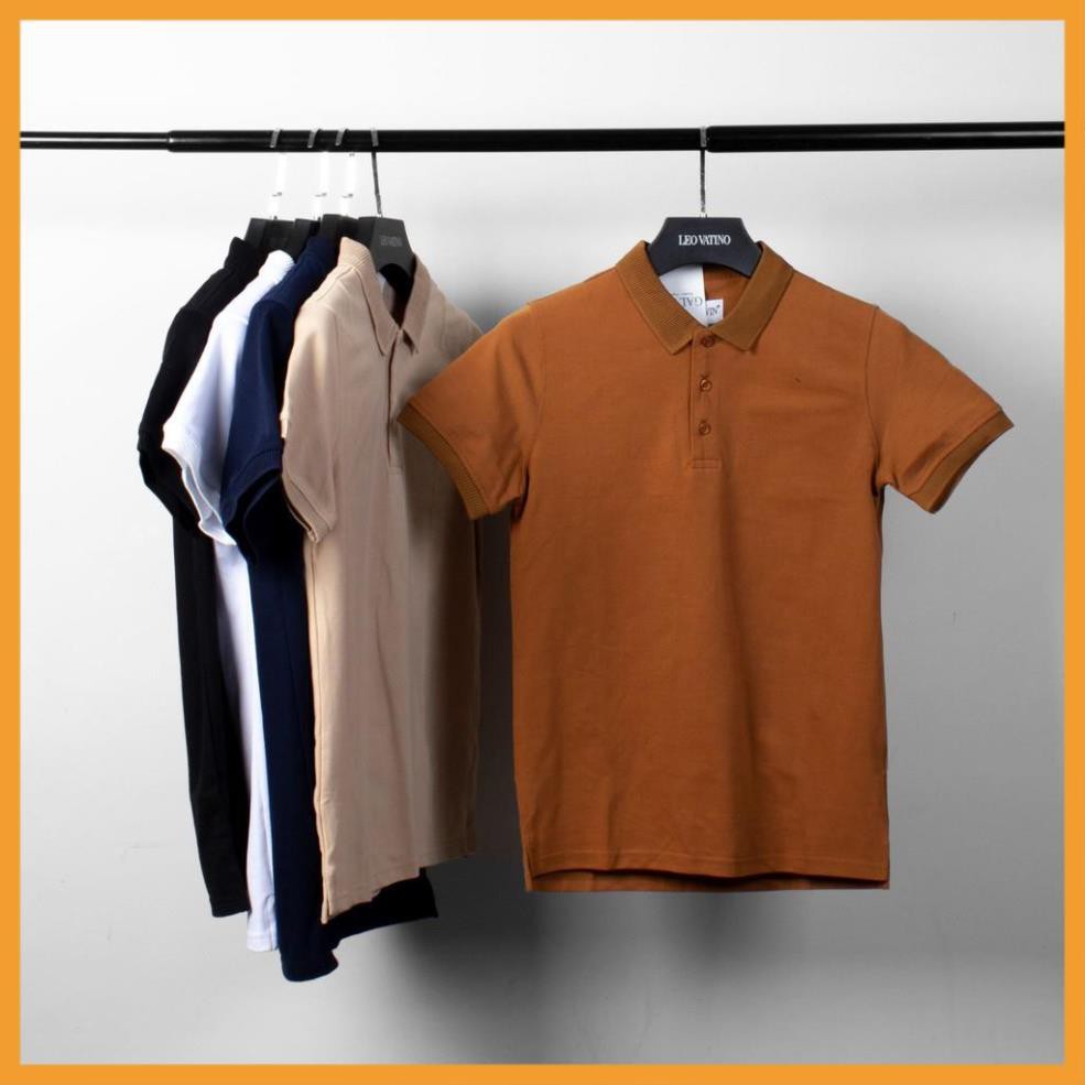 [HÀNG HOT] Áo thun nam, Áo polo nam cổ dệt bo len tay lỡ 12 | BigBuy360 - bigbuy360.vn
