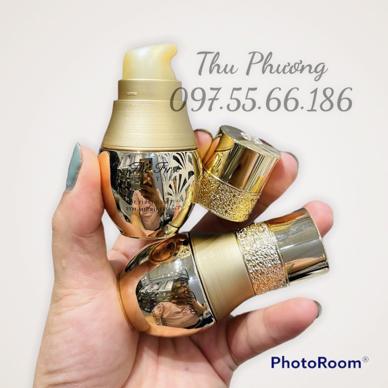 GÓI TINH CHẤT SIÊU VI OHUI THE FIRST Sym Micro Essence trẻ hóa làn da chống lão hóa mạnh mẽ