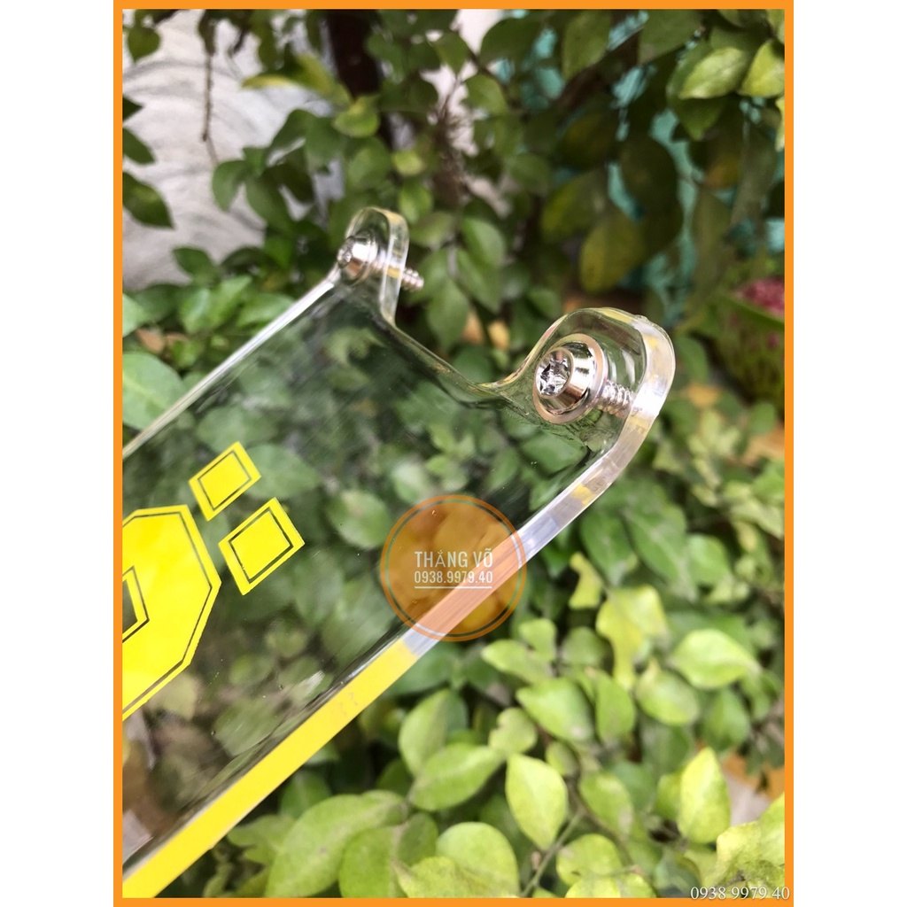 Mica che phuộc Exciter 150 tặng kèm ốc Inox, Chắn bùn Exciter 150 mica che phuộc loại dày đồ chơi phụ kiện Ex 150 Excite