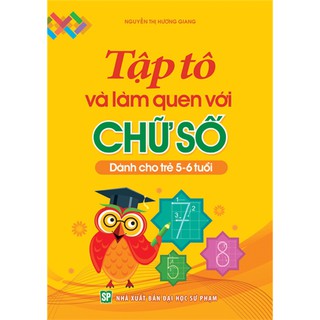 Sách - Tập tô và làm quen Chữ số 5-6