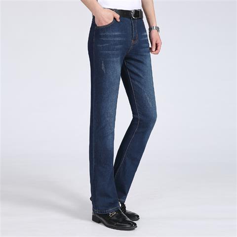 Áo Khoác Jean Nam lee Men Quần Jean Nhung♀Quần Jean Ống Loe Thời Trang Xuân Hè Cá Tính Dành Cho Nam