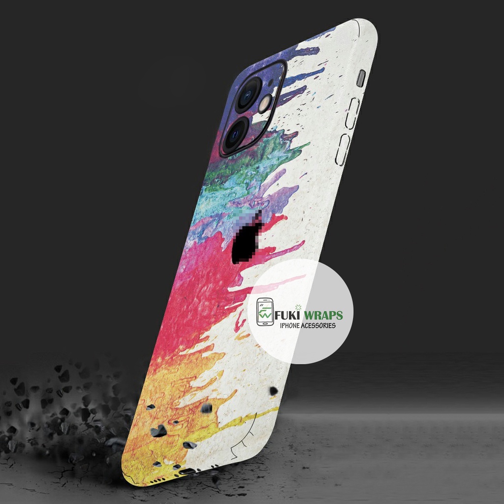 Tấm dán Skin Mặt Sau Nghệ Thuật FULL VIỀN Dành Cho 13prm , 12prm , 11prm , x ,xsm, 7p , ip11 , ip12 , ip13 - FukiShop