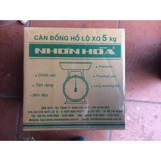 Cân Nhơn Hòa 2kg, 5kg