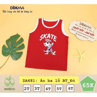 Áo ba lỗ bé trai Dokma (2-6Y)