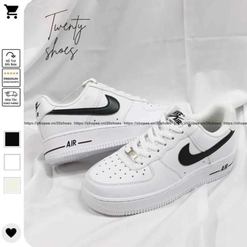 🌎 Giày_Nike Trắng AF Nam Nữ, Giày_Nike Air Force Thời Trang Hàng Đẹp Full Box 👑 🤞 🍀