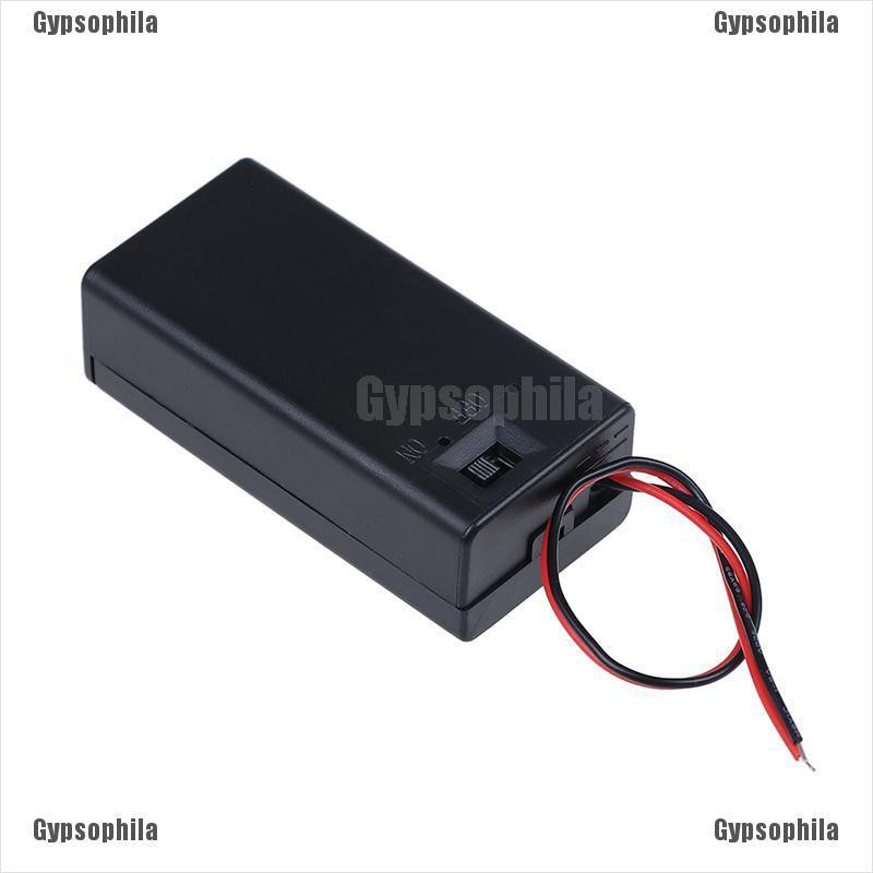Hộp Đựng Pin 9v Pp3 Dc Với Đầu Dẫn Tiện Dụng