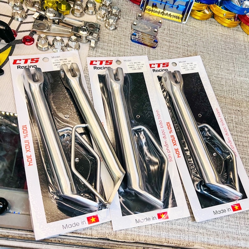 [Chính hãng CTS] Chống Nghiêng Inox 304 gắn xe Vario 🇹🇭🇹🇭