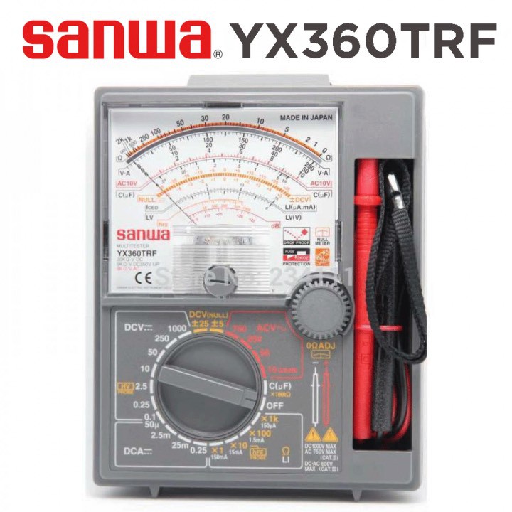 Đồng hồ vạn năng Sanwa YX360TRF-Cam kết chính hãng
