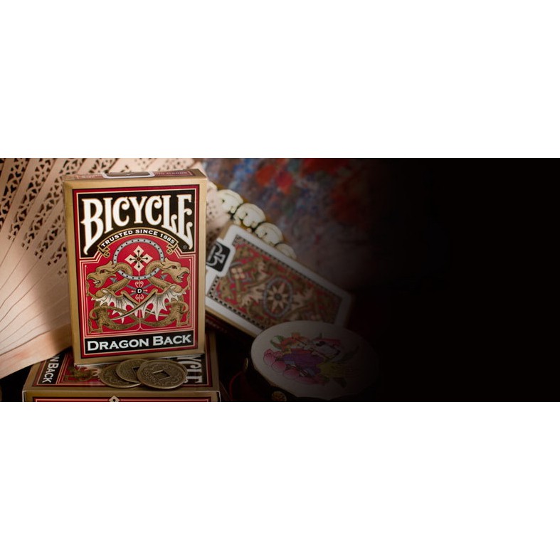 Bicycle Golden Double Dragon Back Playing Cards Paper Cards Magic Poker Card Magic Trick Collection Card Gaming Card