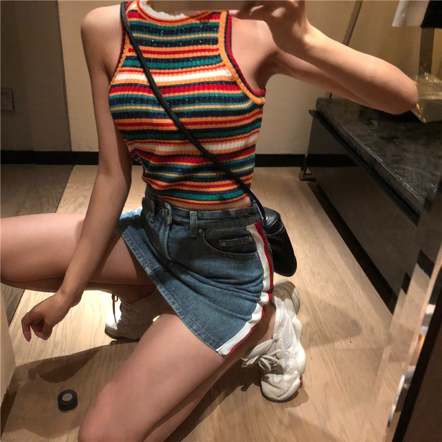 CHÂN VÁY JEANS ULZZANG THỜI TRANG NỮ KÈM HÌNH THẬT | BigBuy360 - bigbuy360.vn