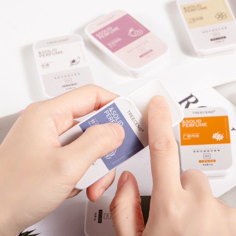 Nước hoa khô dạng sáp hương thơm lâu, nhẹ nhàng, siêu tiện lợi, siêu hot trend | Thế Giới Skin Care