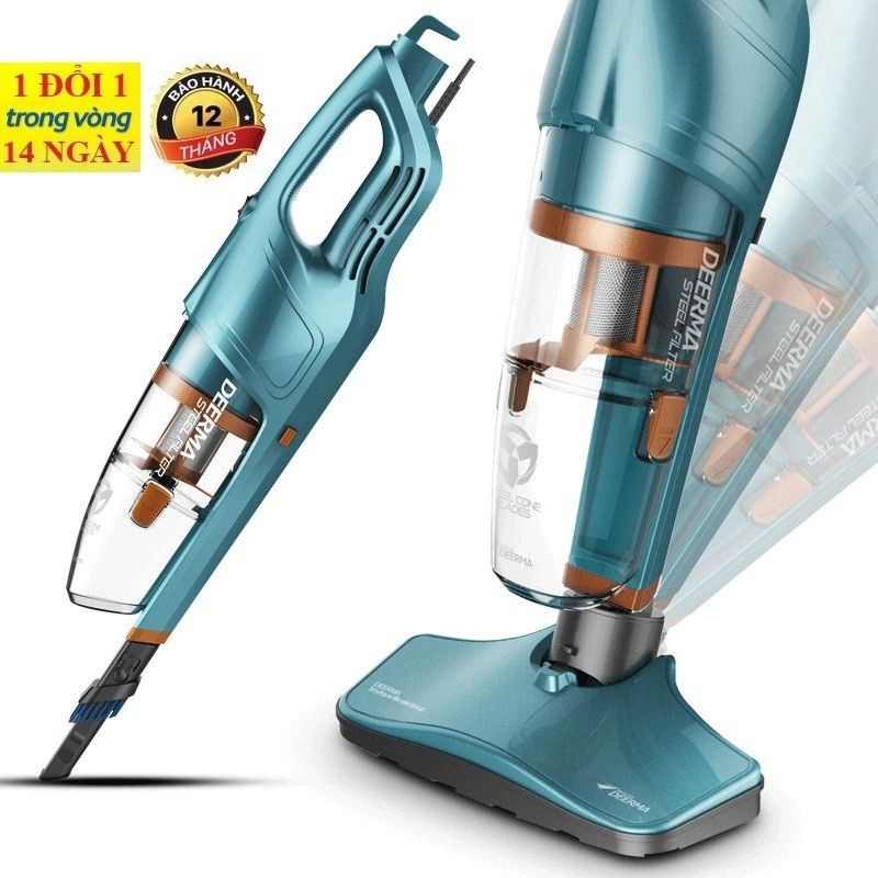 [Mã ELMS5 giảm 7% đơn 300K] Máy hút bụi gia đình tiện lợi Deerma DX900 lõi lọc inox( BH 12 tháng TEST 1 ĐỔI 1)