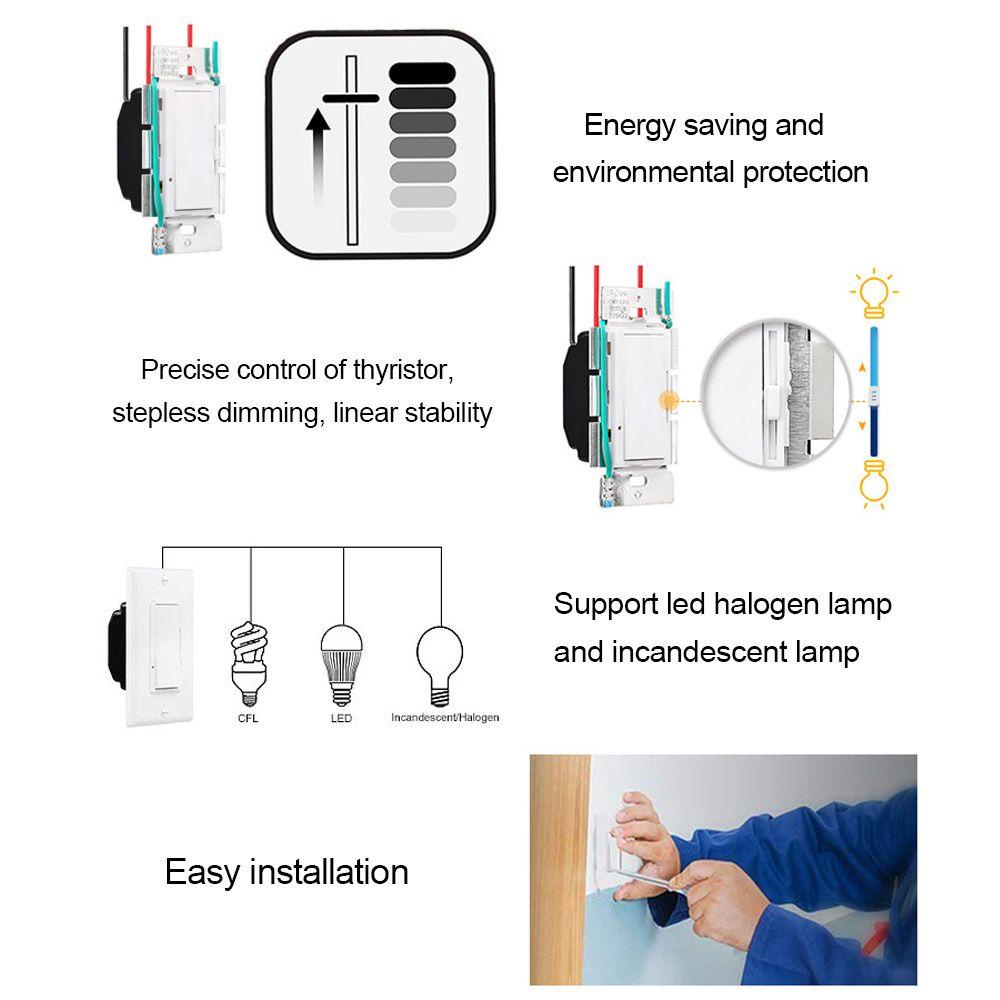 Công TắC ĐiềU ChỉNh Độ SáNg ĐèN 125V