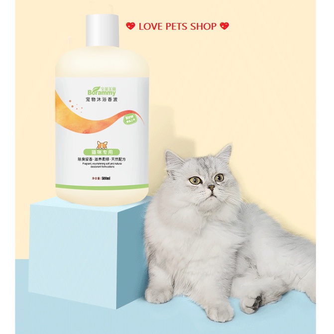 SỮA TẮM CHO CHÓ MÈO THƯƠNG HIỆU BORAMMY  LOVE PETS SHOP