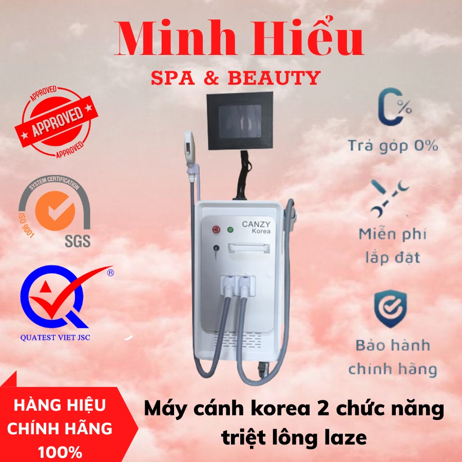 (Bảo Hành 12 Tháng) Máy cánh korea 2 chức năng triệt lông laze
