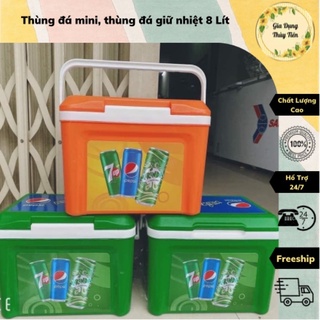 Thùng đá mini, thùng đá giữ nhiệt 8 Lít
