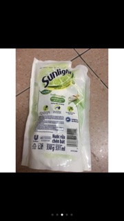 Nước Rửa Chén Sunlight 550g hương Chanh