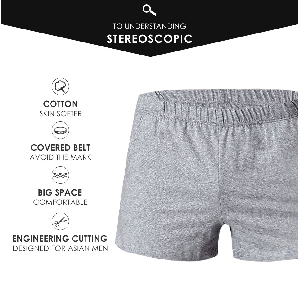 Quần Short Cotton Dáng Rộng Thoáng Khí Thời Trang Mùa Hè Cho Nam
