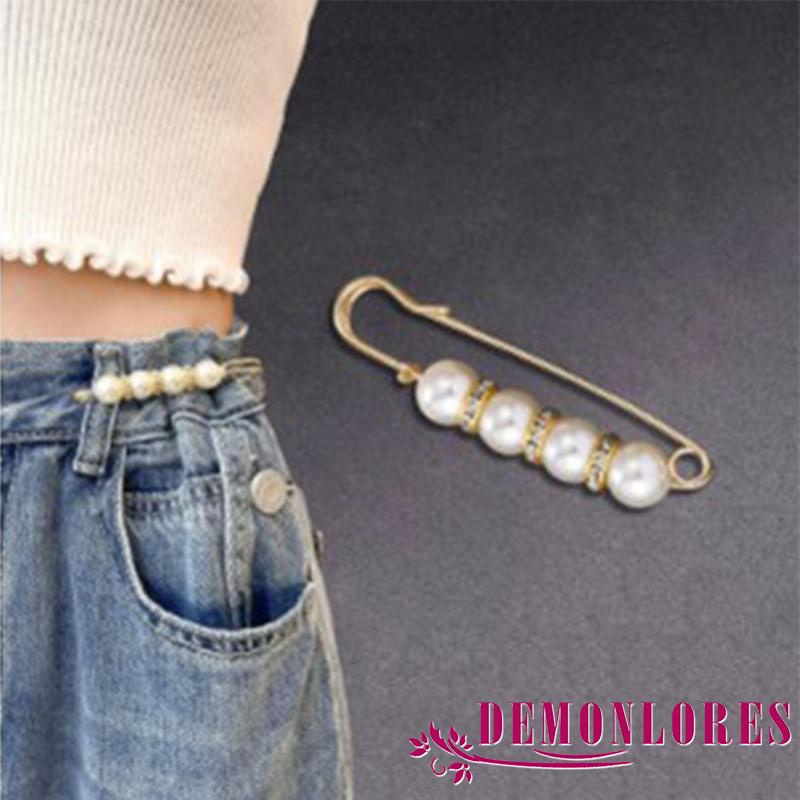 Ghim cài áo đính ngọc trai giả thời trang cho nữ