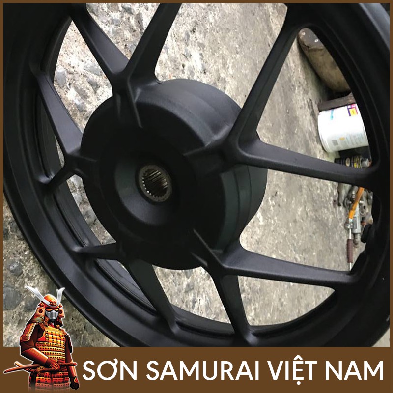 Sơn Samurai Màu Đen Nhám - Chai Sơn Xịt Samurai Đen Nhám 109A