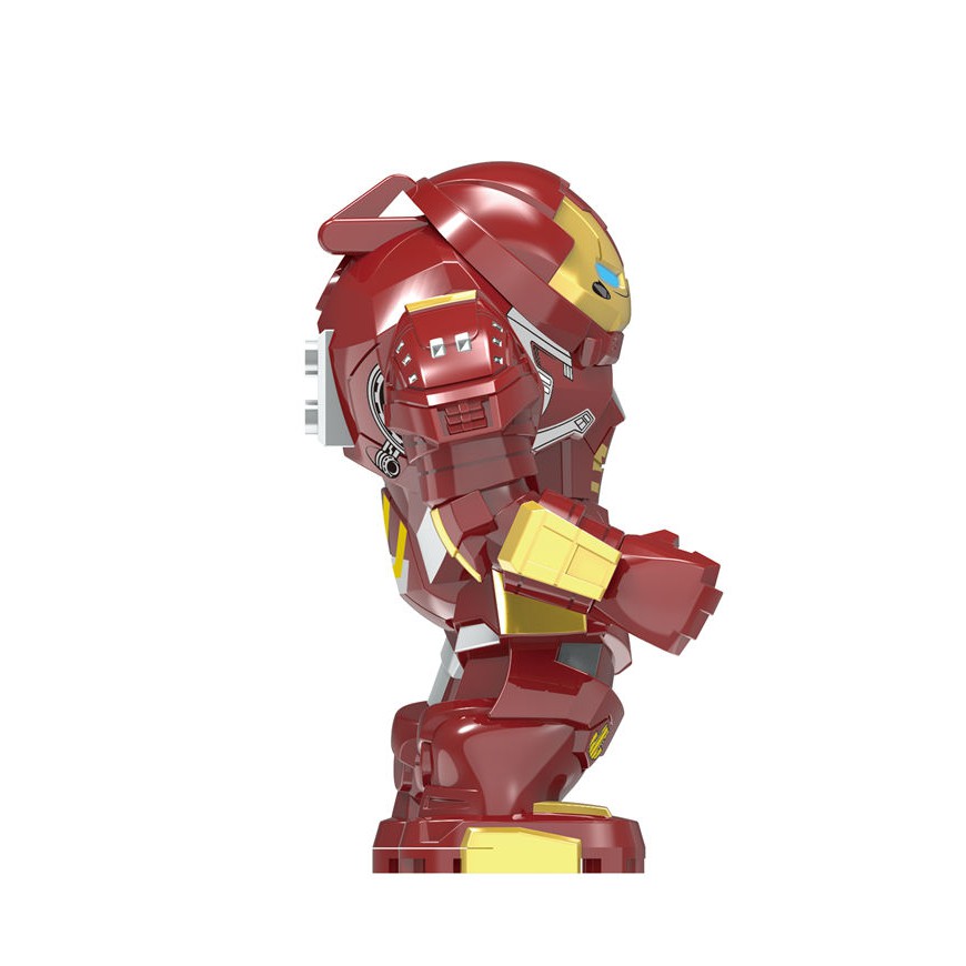 Mô Hình Đồ Chơi Hulkbuster Banner mavel Avengers X1158 2 Trong 1