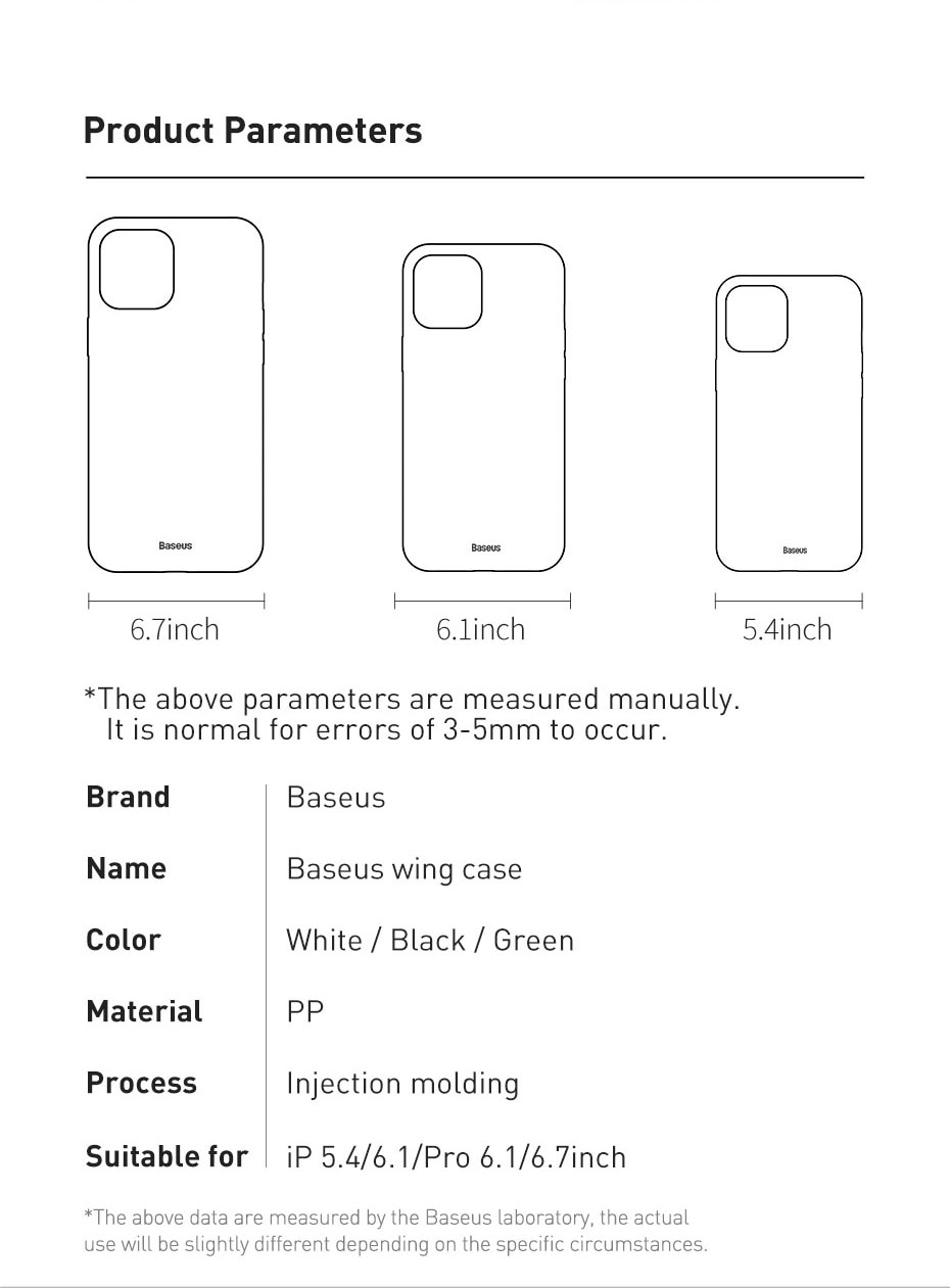 Ốp điện thoại BASEUS siêu mỏng cao cấp chống sốc cho Iphone 12 Mini Pro Max | BigBuy360 - bigbuy360.vn