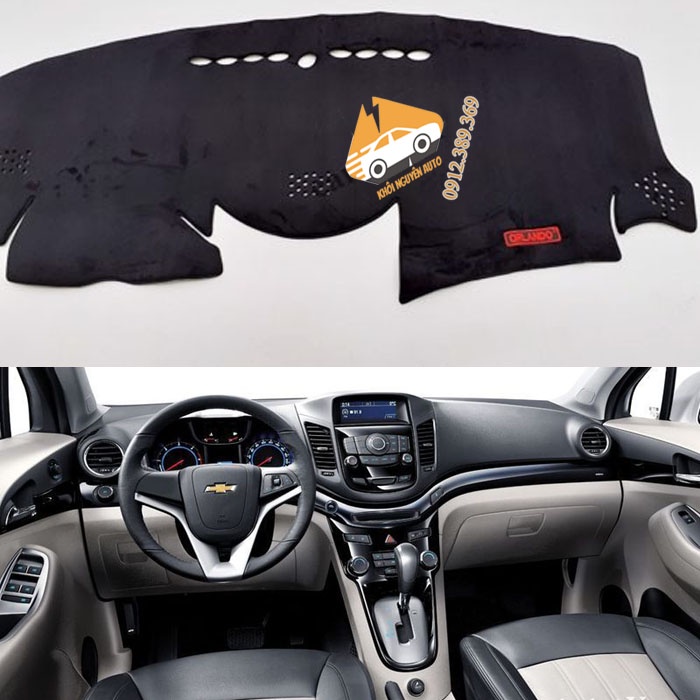 Thảm Taplo ORLANDO 2022, 2021, 2020, 2019, 2018-2015 Chống Trượt 3 Lớp CHẤT LIỆU NHUNG MỊN Loại 1