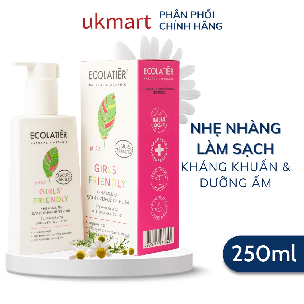 Dung Dịch Vệ Sinh Phụ Nữ ECOLATIER 250ml