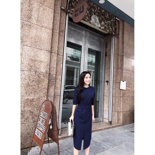Đầm xoắn eo MNG VNXK