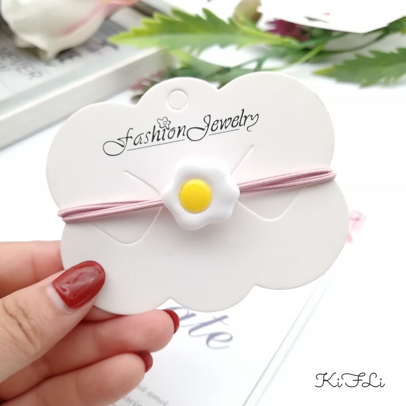 Dây Buộc Tóc Hình Quả Trứng Phong Cách Hàn Quốc