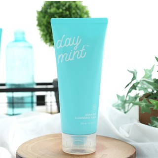 Sữa rửa mặt tạo bọt Organic dành cho da nhạy cảm Missha Day Mint Cleansing Foam