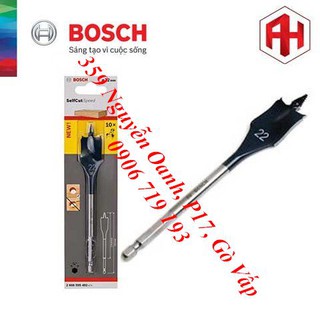 Mũi khoét gỗ đuôi cá Bosch SELFCUT